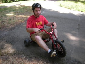 Mason on the Trike